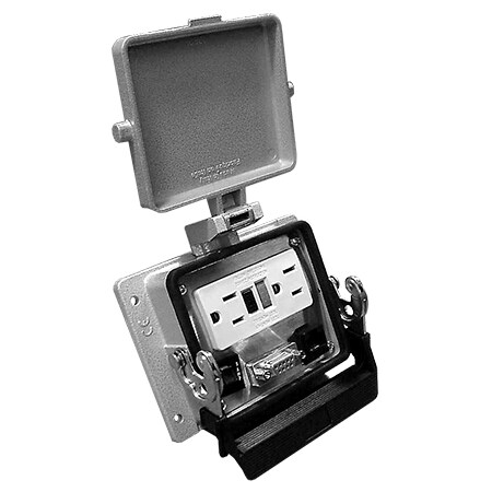 Nvent Hoffman GROUND FAULT INTERRUPT OUTLET AC4DB9RJ45GFI